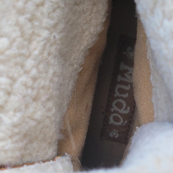 Womens Mudd sz 8.5 fold over lined chunky healed lace up mid calf boot - Picture 8 of 8